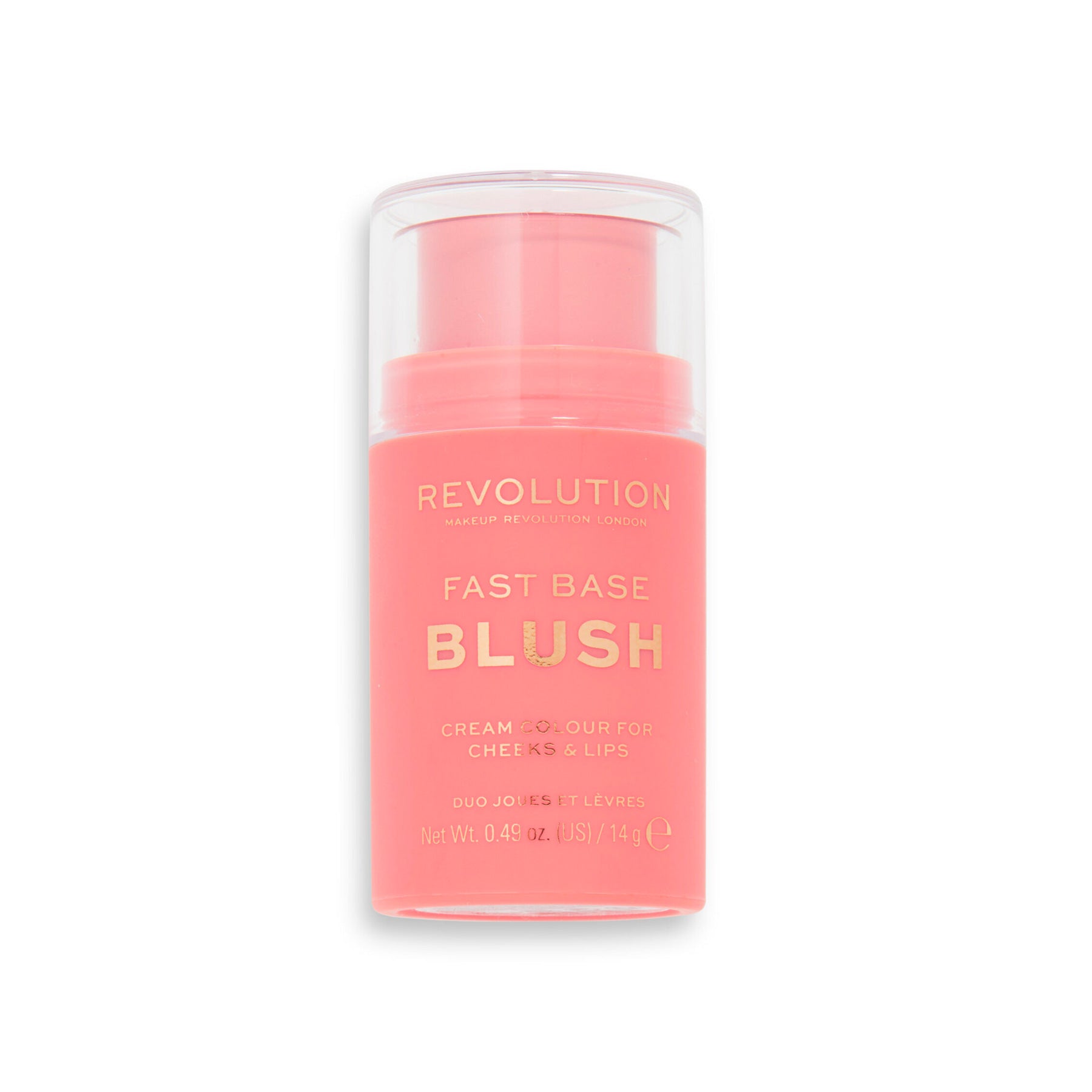 Fast Base Blush Stick Peach  Makeup Revolution – Vivo Cosmetics Lebanon