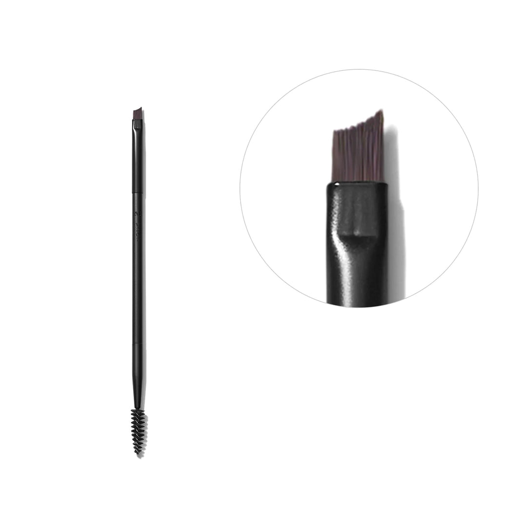 V207 - Dual-Ended Dipped Liner And Brow Brush