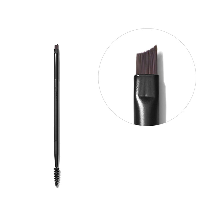 V207 - Dual-Ended Dipped Liner And Brow Brush