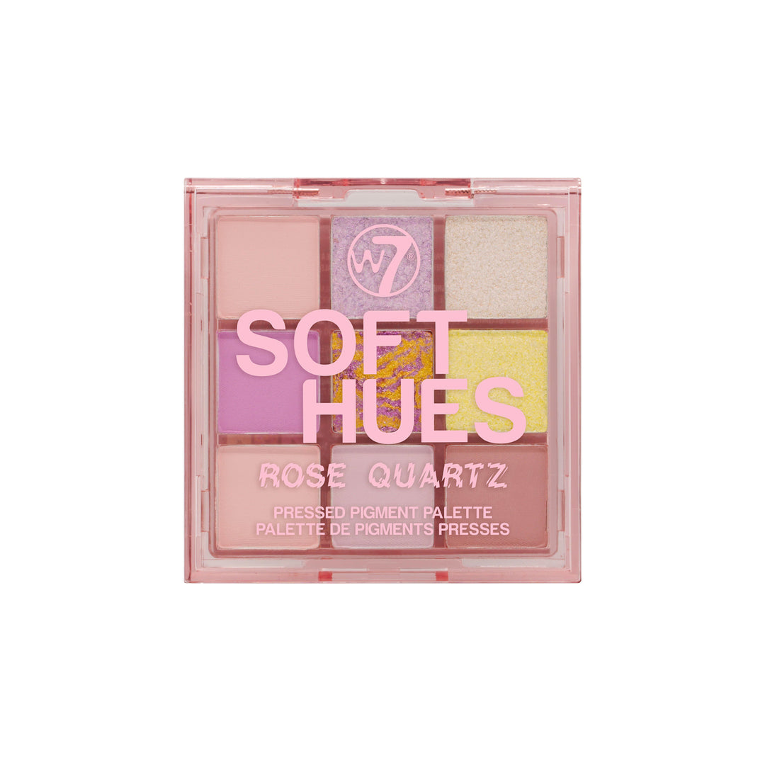 Soft Hues Pressed Pigment Palette - Rose Quartz